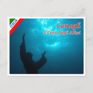 Italien - Ligurien - Camogli - Christus der Abyssi Postkarte
