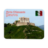 Italien - Ligurien - Genua - Forte Diamante - Magnet (Horizontal)