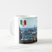 Italien - Ligurien - Genua - Hafen - Kaffeetasse (Vorderseite Links)