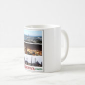 Italien - Ligurien - Genua - Mosaik - Hafen - Kaffeetasse (VorderseiteRechts)
