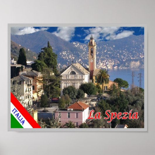 Italien - Ligurien - La Spezia - Poster (Vorne)
