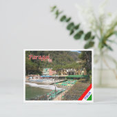 Italien - Ligurien - Paraggi - Postkarte (Stehend Vorderseite)