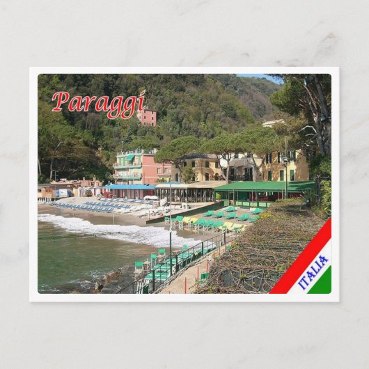 Italien - Ligurien - Paraggi - Postkarte (Vorderseite)