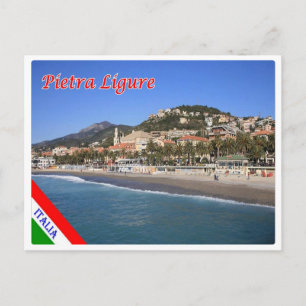 Italien - Ligurien - Pietra Ligure - Postkarte