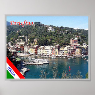 Italien - Ligurien - Portofino - Poster