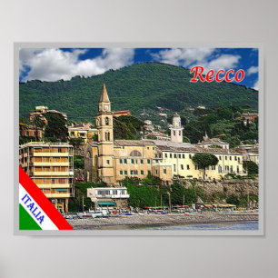 Italien - Ligurien - Recco - Poster