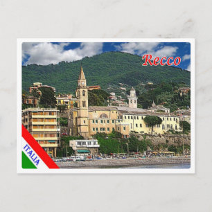 Italien - Ligurien - Recco - Postkarte