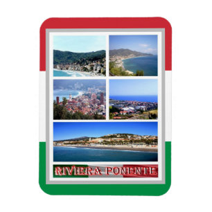 Italien - Ligurien - Riviera Ponente - Mosaik - Ma Magnet