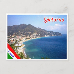 Italien - Ligurien - Spotorno - Postkarte
