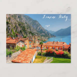 Italien Limone Sur Garda Postkarte