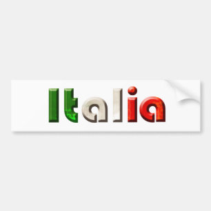 Italien-Logogeschenke für Italiener- und Autoaufkleber