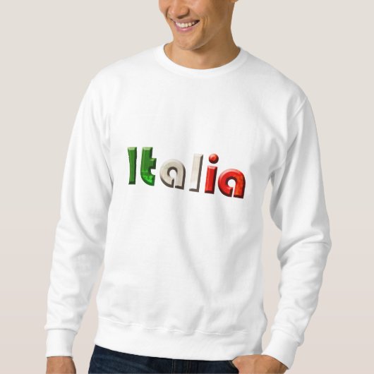 Italien-Logogeschenke für Italiener- und Sweatshirt (Vorderseite)