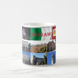 Italien - Lombardei - Bergamo - Mosaik - Kaffeetasse
