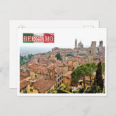 Italien - Lombardei - Bergamo - Postkarte (Vorne/Hinten)