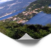 Italien - Lombardei - Comer See - Isola Comacina - Poster (Ecke)