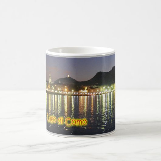 Italien - Lombardei - Como by Night - Kaffeetasse (Mittel)