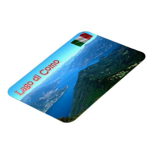 Italien - Lombardei - Como - See Como View - Magnet (Linke Seite)