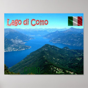 Italien - Lombardei - Como - See Como View - Poster