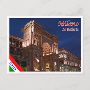 Italien - Lombardei - Mailand - Galerie - Postkarte