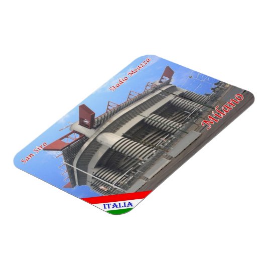 Italien - Lombardei - Mailand - Stadion San Siro M Magnet (Linke Seite)