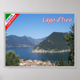 Italien - Lombardei - See Iseo - Monte Isola - Poster