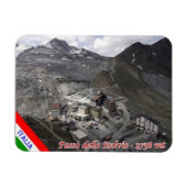 Italien - Lombardei - Stelvio-Pass - Magnet (Horizontal)
