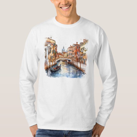 Italien Long Sleeve T - Shirt (Vorderseite)