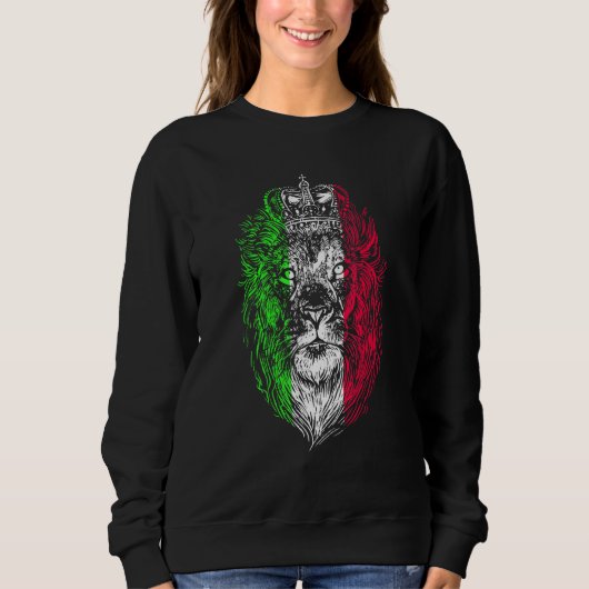 Italien Löwenkopf Sweatshirt (Vorderseite)
