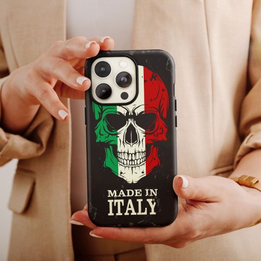 Italien Made in Italy Green iPhone Case Mate