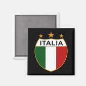 ITALIEN - Magnet (Vorderseite/Rückseite)