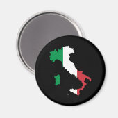 Italien Magnet (Vorderseite/Rückseite)