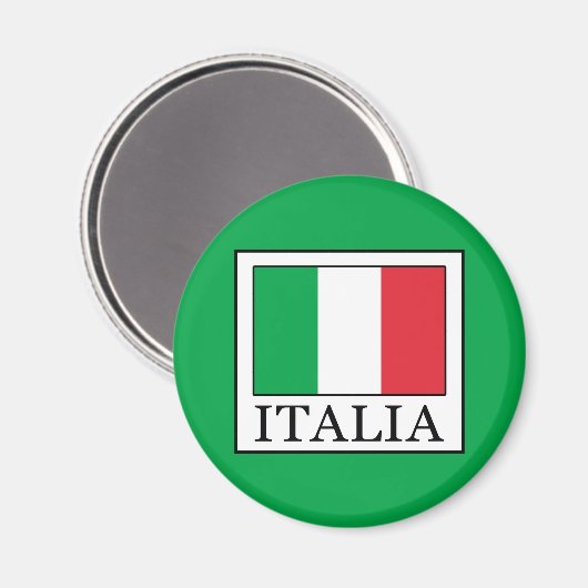 Italien Magnet (Vorderseite/Rückseite)