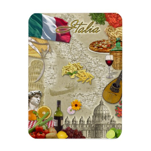 Italien Magnet (Vertikal)
