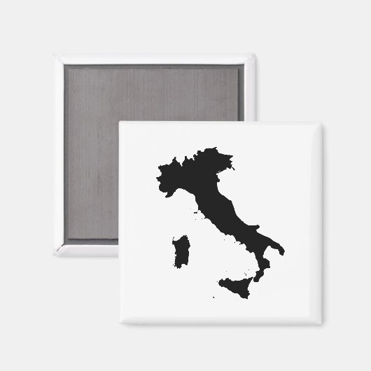 Italien Magnet (Vorderseite/Rückseite)