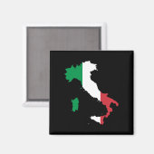 Italien Magnet (Vorderseite/Rückseite)