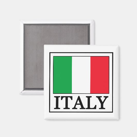 Italien-Magnet Magnet (Vorderseite/Rückseite)