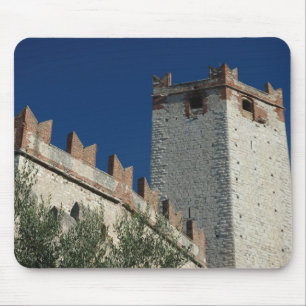 Italien, Malcesine, Gardasee, Burg Scaligero 2 Mousepad