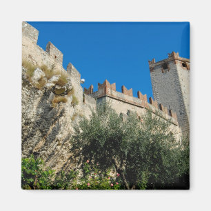 Italien, Malcesine, Gardasee, Castle Scaligero Magnet