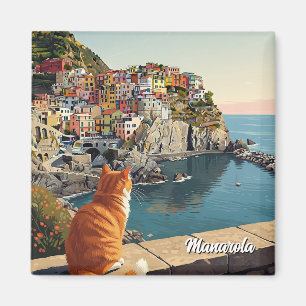 Italien Manarola Cinqua Terra Magnet