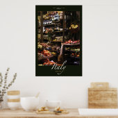 Italien Markt Poster (Küche)