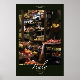 Italien Markt Poster