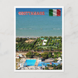 Italien - März - Grottammare - Postkarte