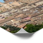 Italien - März - Urbino - Poster (Ecke)