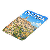 Italien Matera Reise Magnet (Linke Seite)
