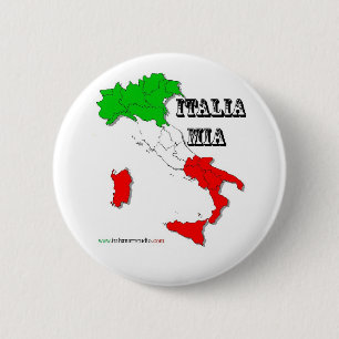 Italien mia Knopf Button
