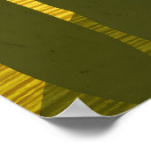 Italien Minimal Reiseplakat Poster (Ecke)