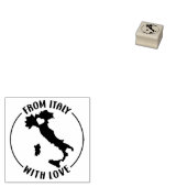 Italien mit Liebe, Gummistempel (Stempel)