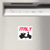 Italien mit Scooter Magnet (In Situ (Geschirrspüler))