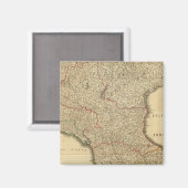 Italien Mitte, oben Magnet (Vorderseite/Rückseite)