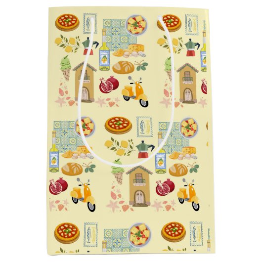 Italien Mittlere Geschenktüte (Vorderseite)